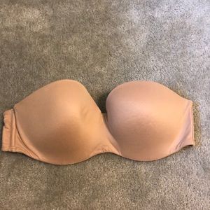 Victoria Secret Nude Strapless